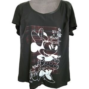 NWT TORRID DISNEY MINNIE MOUSE MIXED MEDIA LAYERED TOP *RARE* SZ.L (0)